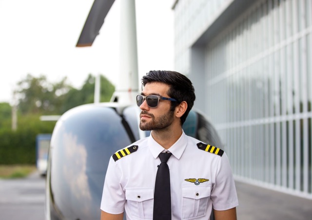 Private-jet-pilot-model